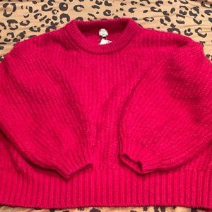 Target A New Day soft big sweater in gorgeous hot pink size L
